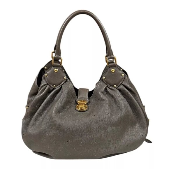 LOUIS VUITTON Shoulder Bag M93121 Monogram Mahina Mahina L